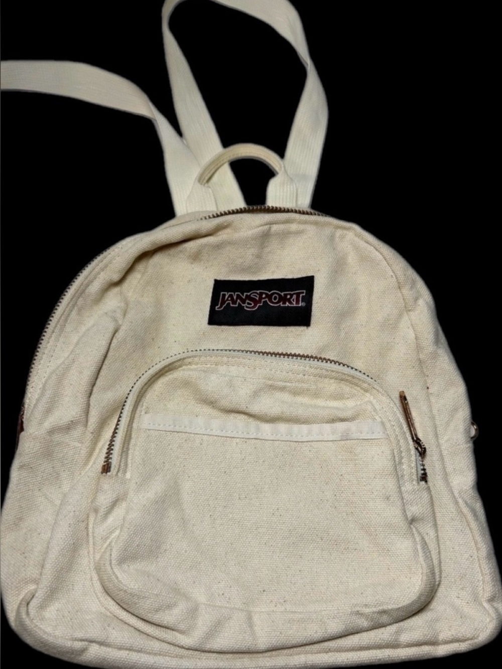 Jansport Natural Canvas Mini Backpack